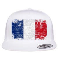 France Flag Flat Bill Trucker Hat