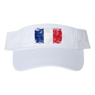 France Flag Valucap Bio-Washed Visor