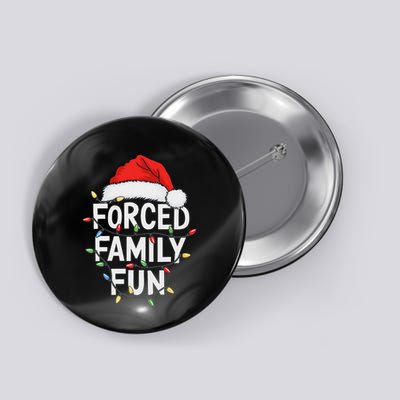 Forced Family Fun Women Christmas Pajamas Button
