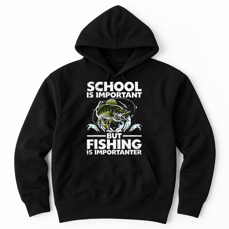 Funny Fishing For Fish Saying Bass Fisherman Hoodie