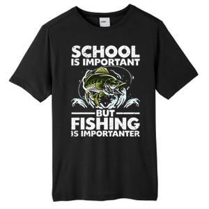 Funny Fishing For Fish Saying Bass Fisherman Tall Fusion ChromaSoft Performance T-Shirt