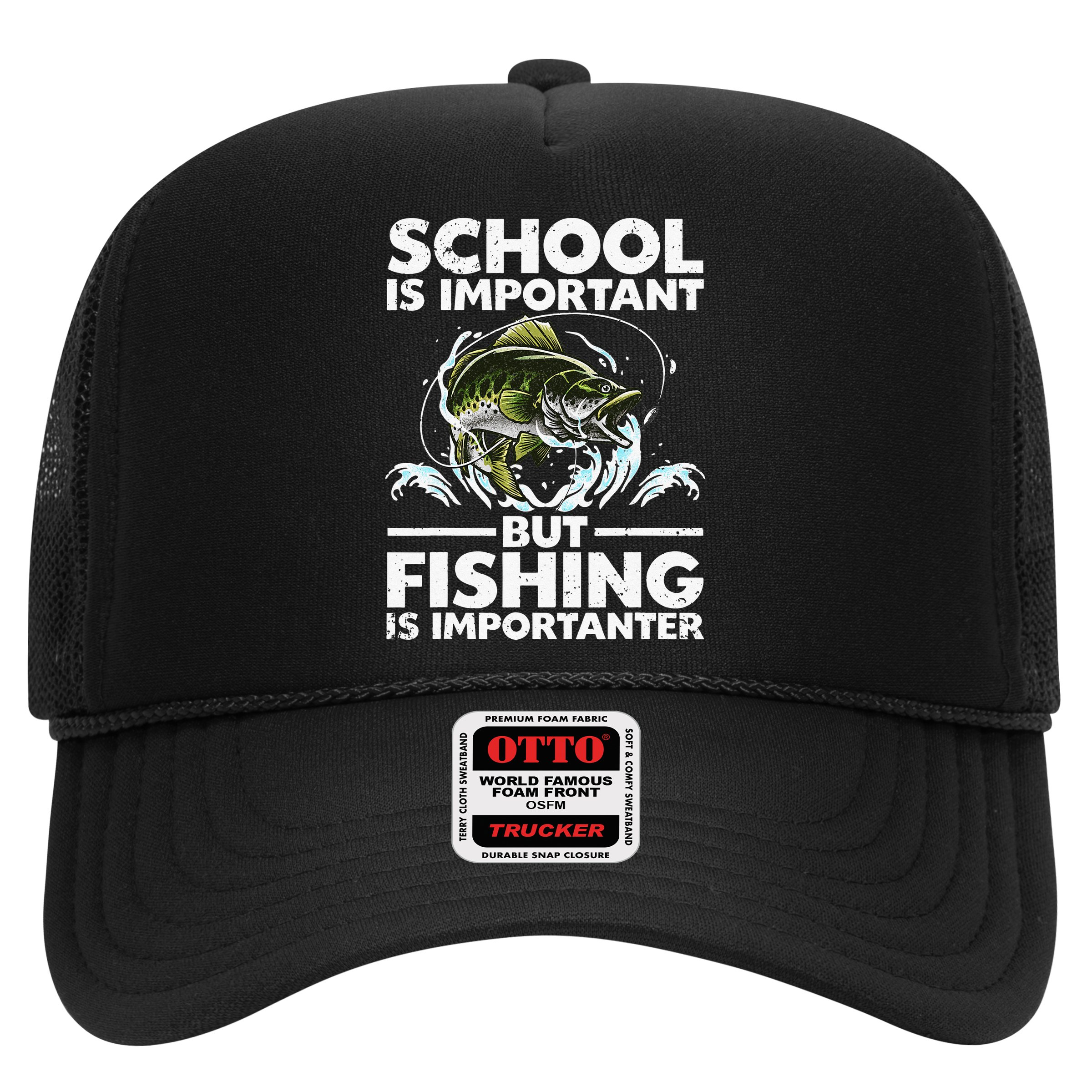 Funny Fishing For Fish Saying Bass Fisherman Hat