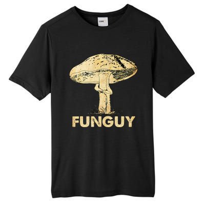 Funguy Funny Fungi Fungus Mushroom Funny Guy Vintage Tall Fusion ChromaSoft Performance T-Shirt