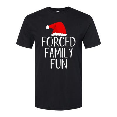 Forced Family Fun Sarcastic Christmas Eve Softstyle® CVC T-Shirt