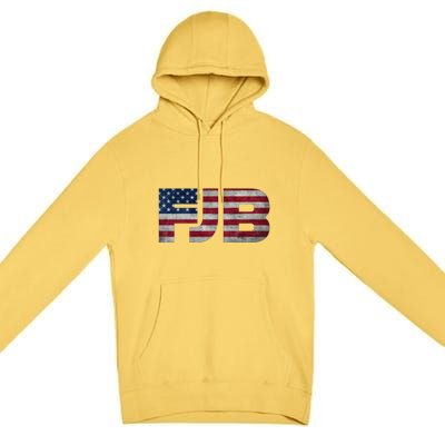 FJB F.Biden F#ck Biden FJB American Flag Premium Pullover Hoodie