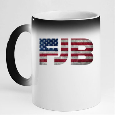 FJB F.Biden F#ck Biden FJB American Flag 11oz Black Color Changing Mug