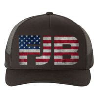 FJB F.Biden F#ck Biden FJB American Flag Yupoong Adult 5-Panel Trucker Hat