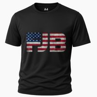 FJB F.Biden F#ck Biden FJB American Flag Cooling Performance Crew T-Shirt