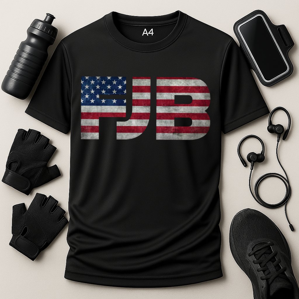 FJB F.Biden F#ck Biden FJB American Flag Performance Shirt