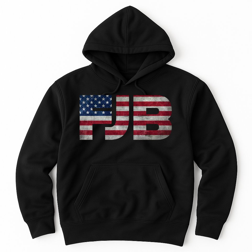 FJB F.Biden F#ck Biden FJB American Flag Hoodie