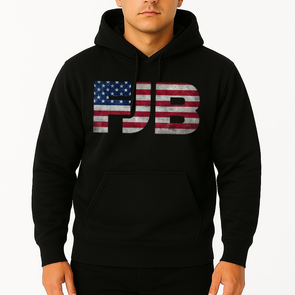 FJB F.Biden F#ck Biden FJB American Flag Hoodie