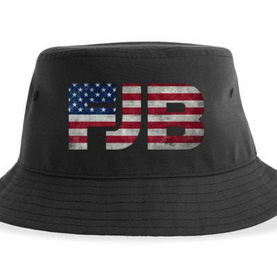 FJB F.Biden F#ck Biden FJB American Flag Sustainable Bucket Hat