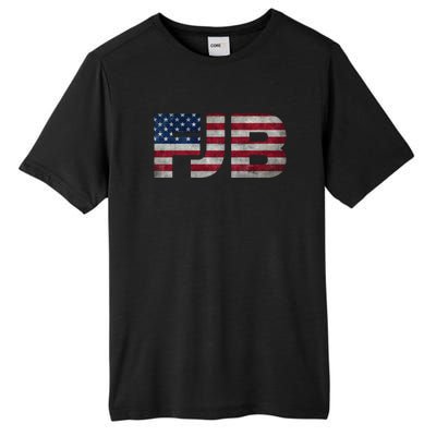 FJB F.Biden F#ck Biden FJB American Flag Tall Fusion ChromaSoft Performance T-Shirt