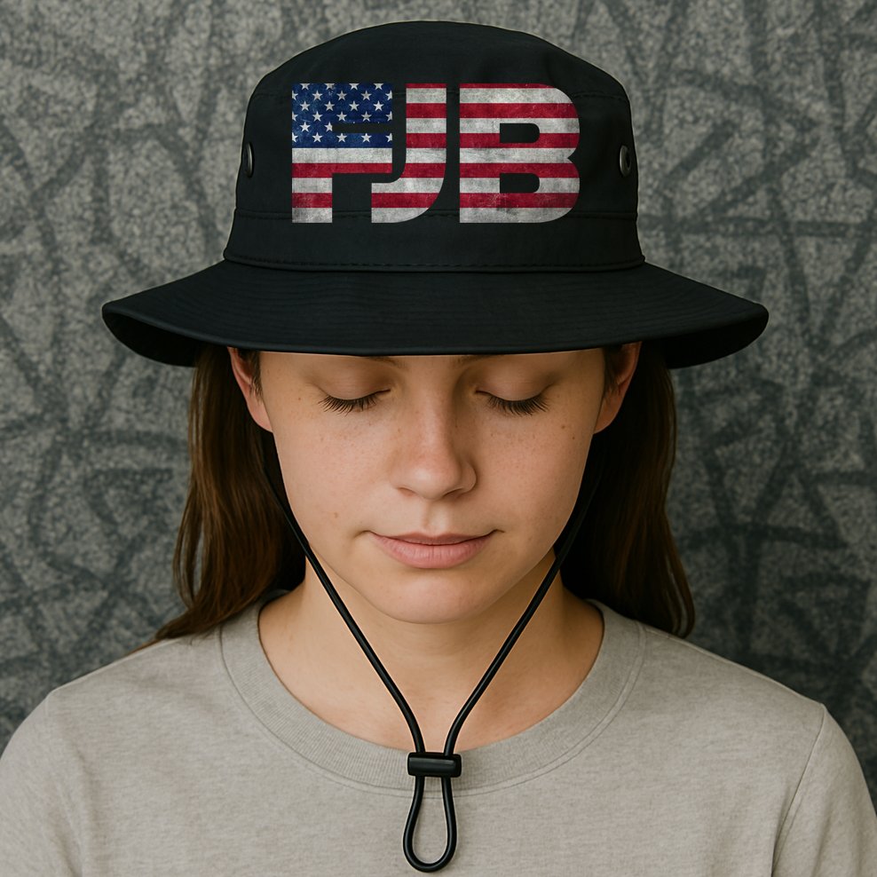 FJB F.Biden F#ck Biden FJB American Flag Bucket Hat