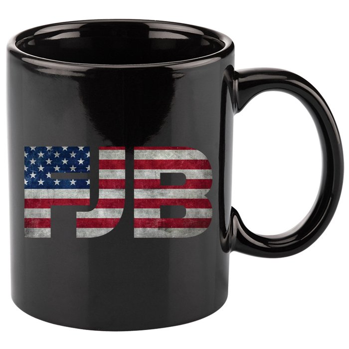 FJB F.Biden F#ck Biden FJB American Flag 11oz C Handle Ceramic Mug