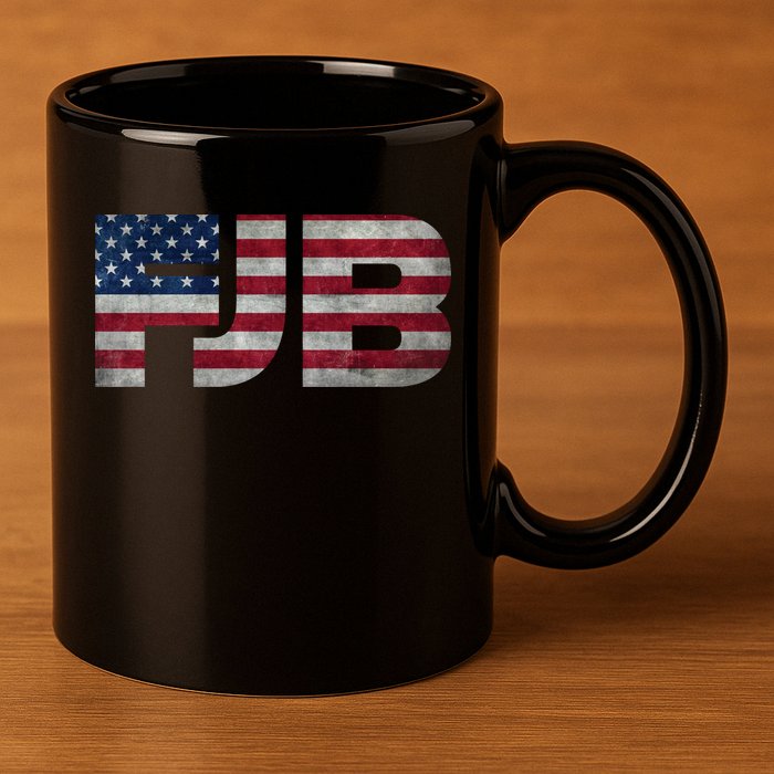 FJB F.Biden F#ck Biden FJB American Flag 11oz C Handle Ceramic Mug