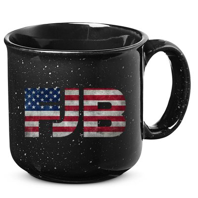 FJB F.Biden F#ck Biden FJB American Flag 15oz Campfire Ceramic Mug