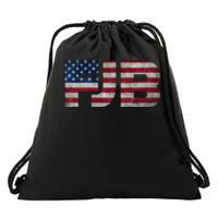 FJB F.Biden F#ck Biden FJB American Flag Drawstring Bag