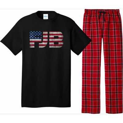 FJB F.Biden F#ck Biden FJB American Flag Pajama Set