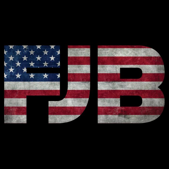 FJB F.Biden F#ck Biden FJB American Flag 16 in Basic Backpack