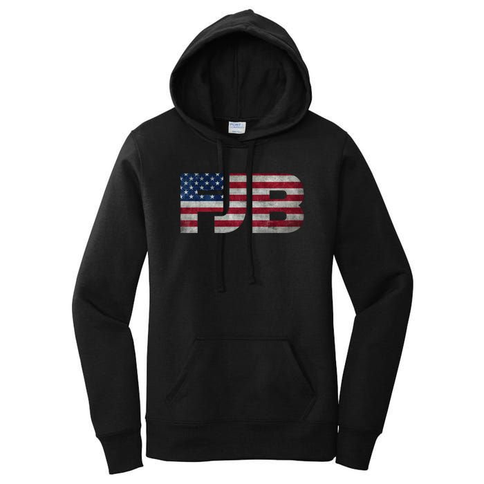 FJB F.Biden F#ck Biden FJB American Flag Women's Pullover Hoodie