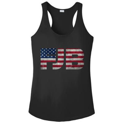 FJB F.Biden F#ck Biden FJB American Flag Ladies PosiCharge Competitor Racerback Tank