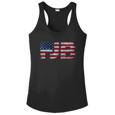 FJB F.Biden F#ck Biden FJB American Flag Ladies PosiCharge Competitor Racerback Tank