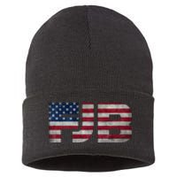 FJB F.Biden F#ck Biden FJB American Flag Sustainable Knit Beanie