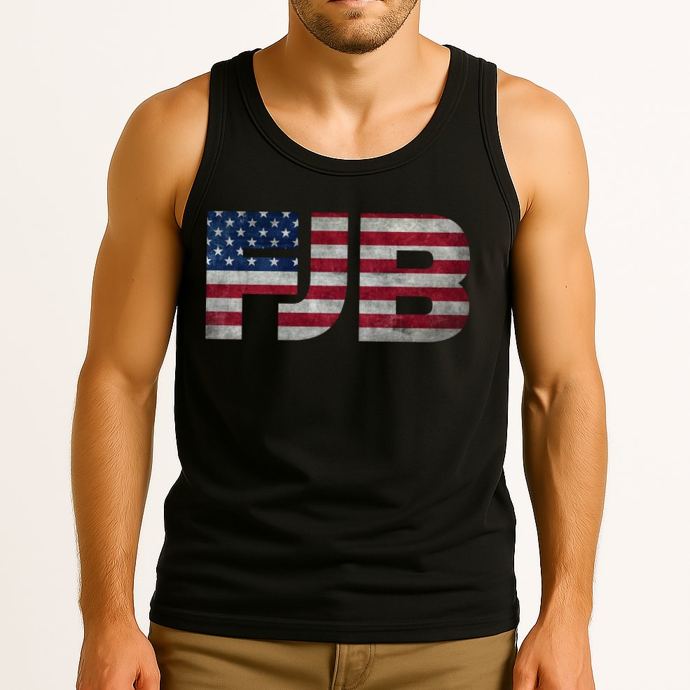 FJB F.Biden F#ck Biden FJB American Flag Tank Top