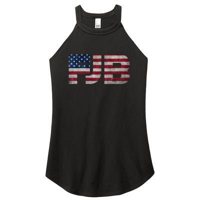 FJB F.Biden F#ck Biden FJB American Flag Women's Perfect Tri Rocker Tank