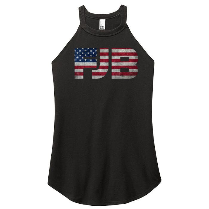 FJB F.Biden F#ck Biden FJB American Flag Women's Perfect Tri Rocker Tank