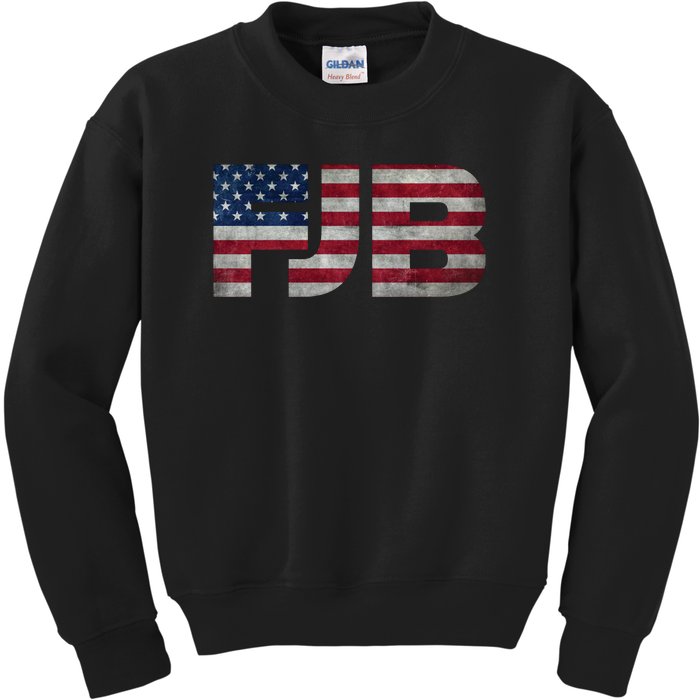 FJB F.Biden F#ck Biden FJB American Flag Kids Sweatshirt