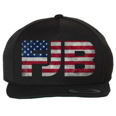 FJB F.Biden F#ck Biden FJB American Flag Wool Snapback Cap