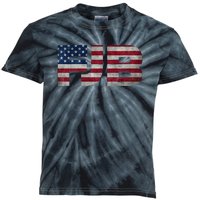 FJB F.Biden F#ck Biden FJB American Flag Kids Tie-Dye T-Shirt