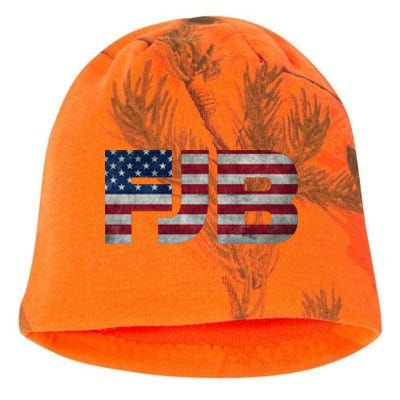 FJB F.Biden F#ck Biden FJB American Flag Kati - Camo Knit Beanie