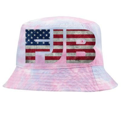 FJB F.Biden F#ck Biden FJB American Flag Tie-Dyed Bucket Hat