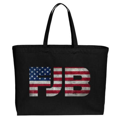 FJB F.Biden F#ck Biden FJB American Flag Cotton Canvas Jumbo Tote