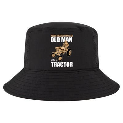 Funny Farmer Farm Tractor Farming Truck Lovers Humor Cool Comfort Performance Bucket Hat