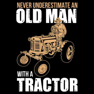 Funny Farmer Farm Tractor Farming Truck Lovers Humor T-Shirt