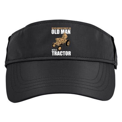 Funny Farmer Farm Tractor Farming Truck Lovers Humor Adult Drive Performance Visor