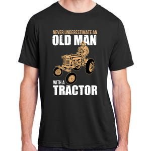 Funny Farmer Farm Tractor Farming Truck Lovers Humor Adult ChromaSoft Performance T-Shirt