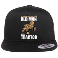 Funny Farmer Farm Tractor Farming Truck Lovers Humor Flatbill Hat