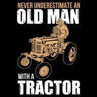 Funny Farmer Farm Tractor Farming Truck Lovers Humor Flatbill Hat
