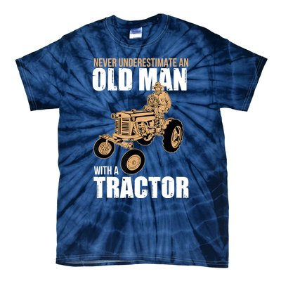 Funny Farmer Farm Tractor Farming Truck Lovers Humor Tie-Dye T-Shirt