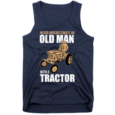 Funny Farmer Farm Tractor Farming Truck Lovers Humor Tank Top