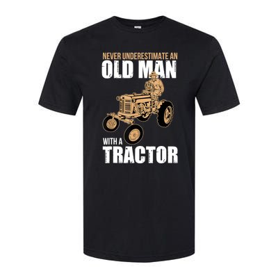 Funny Farmer Farm Tractor Farming Truck Lovers Humor Softstyle CVC T-Shirt