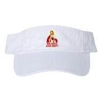 Funny Fantasy Football Who Would Jesus Draft Funny Christians Funny FFL Draft Visor