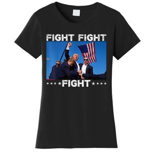 Fight Fight Fight Trump 2024 Vote Trump Gift Women's T-Shirt