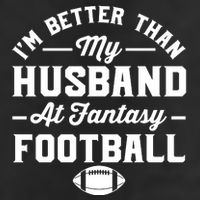 Funny Fantasy Football Statement Adult Drive Performance Visor