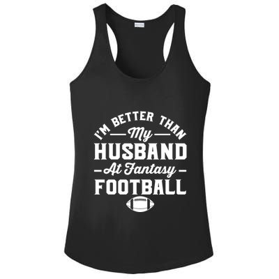 Funny Fantasy Football Statement Ladies PosiCharge Competitor Racerback Tank